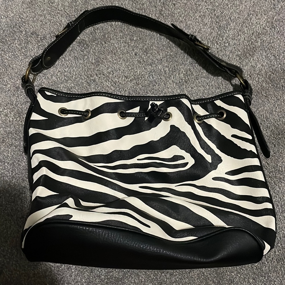 Zebra Print Handbag